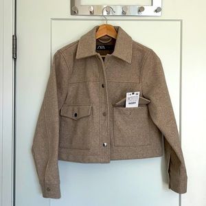 Zara Cropped Jacket